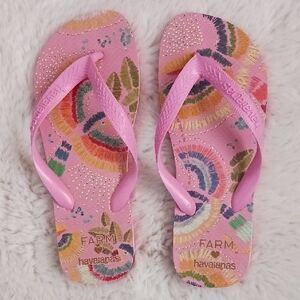 Havaianas ×farm rio Multicolor Flip Flops